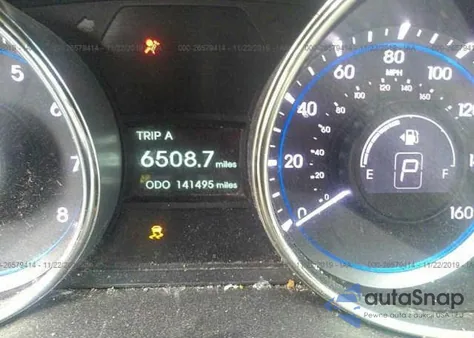 2011 Hyundai Sonata Gls z USA, uszkodzony, nr VIN 5NPEB4ACXBH156567